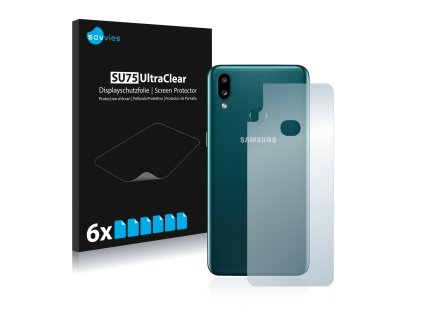 Samsung Galaxy A10s (Hátlapi) típusú telefonhoz 6db-os Savvies SU75 kijelzőfólia