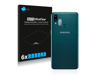 Samsung Galaxy A10s (Csak kamera) típusú telefonhoz 6db-os Savvies SU75 kijelzőfólia