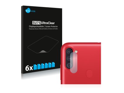 Samsung Galaxy A11 (Csak kamera) típusú telefonhoz 6db-os Savvies SU75 kijelzőfólia