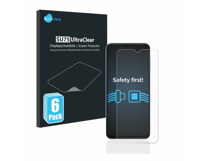 Samsung Galaxy A13 típusú telefonhoz 6db-os Savvies SU75 kijelzőfólia