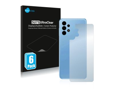Samsung Galaxy A13 (Hátlapi) típusú telefonhoz 6db-os Savvies SU75 kijelzőfólia