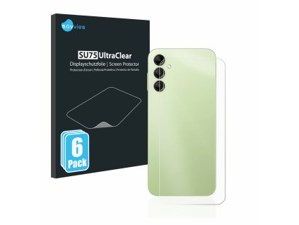 Samsung Galaxy A14 4G (Hátlapi) típusú telefonhoz 6db-os Savvies SU75 kijelzőfólia