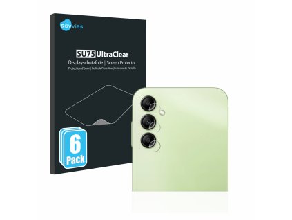 Samsung Galaxy A14 4G (Csak kamera) típusú telefonhoz 6db-os Savvies SU75 kijelzőfólia