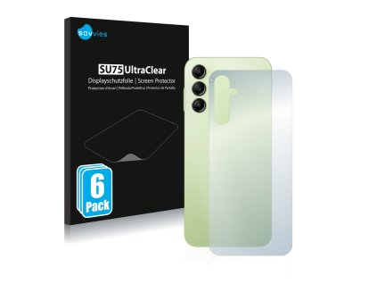 Samsung Galaxy A14 5G (Hátlapi) típusú telefonhoz 6db-os Savvies SU75 kijelzőfólia