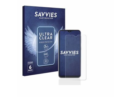 Samsung Galaxy A20e típusú telefonhoz 6db-os Savvies SU75 kijelzőfólia