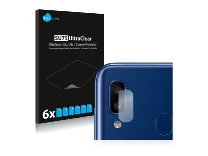 Samsung Galaxy A20e (Csak kamera) típusú telefonhoz 6db-os Savvies SU75 kijelzőfólia