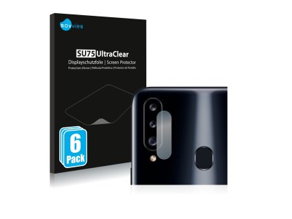 Samsung Galaxy A20s (Csak kamera) típusú telefonhoz 6db-os Savvies SU75 kijelzőfólia