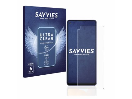 Samsung Galaxy A21s típusú telefonhoz 6db-os Savvies SU75 kijelzőfólia