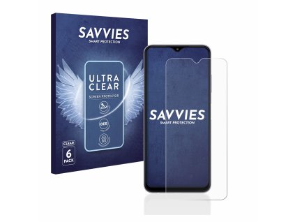 Samsung Galaxy A22 5G típusú telefonhoz 6db-os Savvies SU75 kijelzőfólia