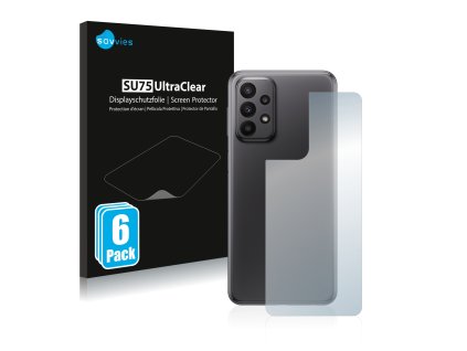 Samsung Galaxy A23 5G (Hátlapi) típusú telefonhoz 6db-os Savvies SU75 kijelzőfólia