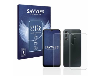 Samsung Galaxy A24 4G (Előlapi + Hátlapi) típusú telefonhoz 6db-os Savvies SU75 kijelzőfólia