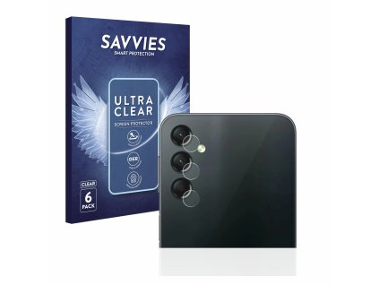 Samsung Galaxy A24 4G (Csak kamera) típusú telefonhoz 6db-os Savvies SU75 kijelzőfólia