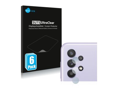 Samsung Galaxy A32 (Csak kamera) típusú telefonhoz 6db-os Savvies SU75 kijelzőfólia