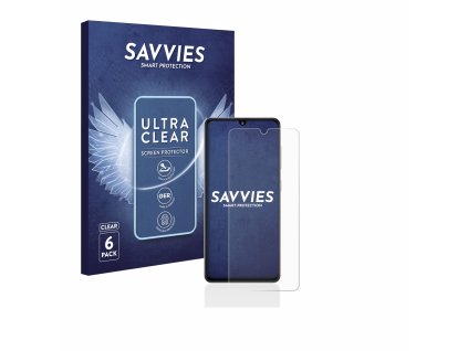 Samsung Galaxy A41 típusú telefonhoz 6db-os Savvies SU75 kijelzőfólia