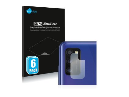Samsung Galaxy A41 (Csak kamera) típusú telefonhoz 6db-os Savvies SU75 kijelzőfólia