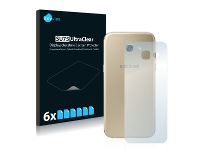 Samsung Galaxy A5 2017 (Hátlapi) típusú telefonhoz 6db-os Savvies SU75 kijelzőfólia