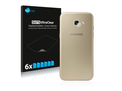 Samsung Galaxy A5 2017 (Csak kamera) típusú telefonhoz 6db-os Savvies SU75 kijelzőfólia
