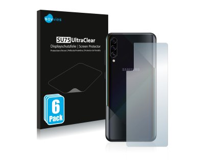 Samsung Galaxy A50s (Hátlapi) típusú telefonhoz 6db-os Savvies SU75 kijelzőfólia