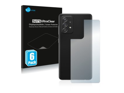 Samsung Galaxy A52s 5G (Hátlapi) típusú telefonhoz 6db-os Savvies SU75 kijelzőfólia