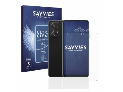 Samsung Galaxy A52s 5G (Előlapi + Kamera) típusú telefonhoz 6db-os Savvies SU75 kijelzőfólia