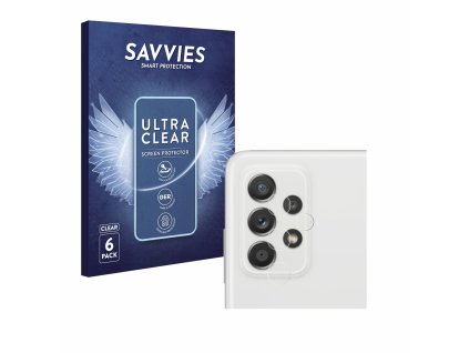 Samsung Galaxy A52s 5G (Csak kamera) típusú telefonhoz 6db-os Savvies SU75 kijelzőfólia