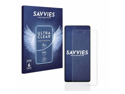 Samsung Galaxy A53 5G típusú telefonhoz 6db-os Savvies SU75 kijelzőfólia