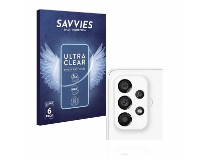 Samsung Galaxy A53 5G (Csak kamera) típusú telefonhoz 6db-os Savvies SU75 kijelzőfólia