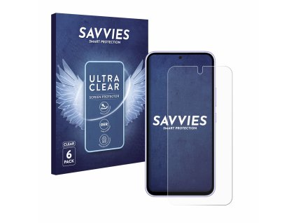 Samsung Galaxy A54 5G típusú telefonhoz 6db-os Savvies SU75 kijelzőfólia