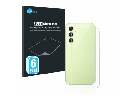 Samsung Galaxy A54 5G (Hátlapi) típusú telefonhoz 6db-os Savvies SU75 kijelzőfólia