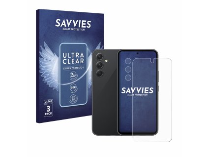 Samsung Galaxy A54 5G (Előlapi + Kamera) típusú telefonhoz 6db-os Savvies SU75 kijelzőfólia
