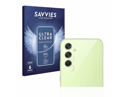 Samsung Galaxy A54 5G (Csak kamera) típusú telefonhoz 6db-os Savvies SU75 kijelzőfólia