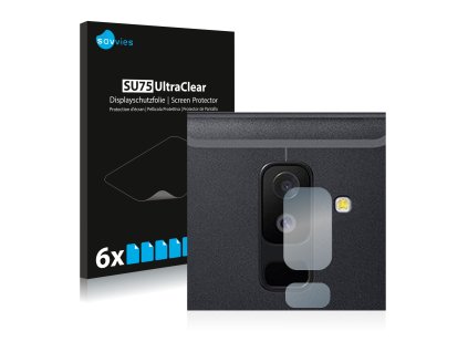 Samsung Galaxy A6 Plus 2018 (Csak kamera) típusú telefonhoz 6db-os Savvies SU75 kijelzőfólia