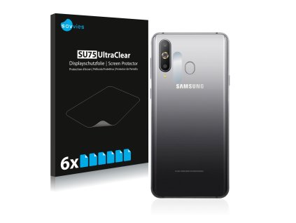 Samsung Galaxy A60 (Csak kamera) típusú telefonhoz 6db-os Savvies SU75 kijelzőfólia