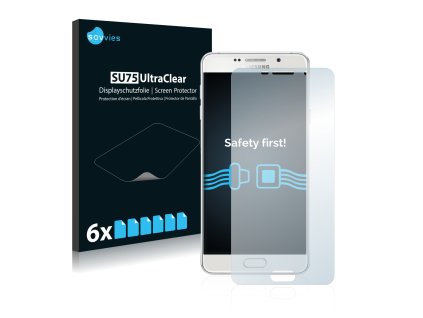 Samsung Galaxy A7 2016 típusú telefonhoz 6db-os Savvies SU75 kijelzőfólia