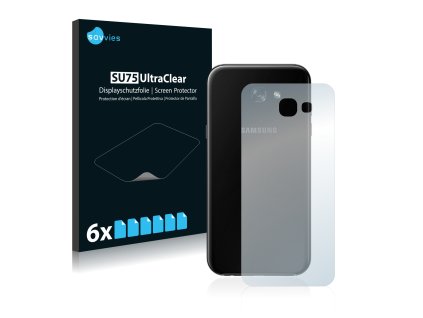 Samsung Galaxy A7 2017 (Hátlapi) típusú telefonhoz 6db-os Savvies SU75 kijelzőfólia