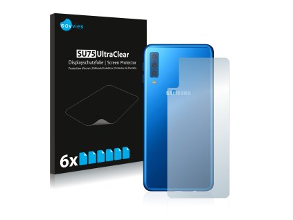 Samsung Galaxy A7 2018 (Hátlapi) típusú telefonhoz 6db-os Savvies SU75 kijelzőfólia