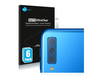 Samsung Galaxy A7 2018 (Csak kamera) típusú telefonhoz 6db-os Savvies SU75 kijelzőfólia