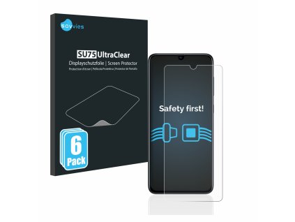 Samsung Galaxy A70 típusú telefonhoz 6db-os Savvies SU75 kijelzőfólia