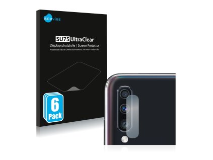Samsung Galaxy A70 (Csak kamera) típusú telefonhoz 6db-os Savvies SU75 kijelzőfólia