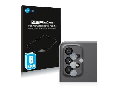 Samsung Galaxy A73 5G (Csak kamera) típusú telefonhoz 6db-os Savvies SU75 kijelzőfólia