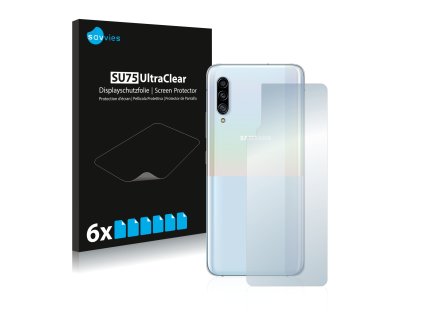 Samsung Galaxy A90 5G (Hátlapi) típusú telefonhoz 6db-os Savvies SU75 kijelzőfólia