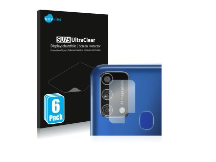 Samsung Galaxy F41 (Csak kamera) típusú telefonhoz 6db-os Savvies SU75 kijelzőfólia
