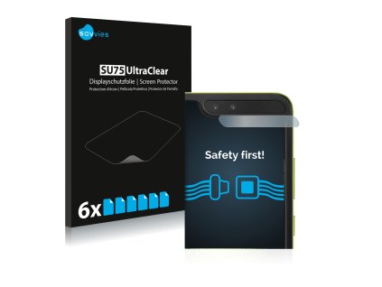 Samsung Galaxy Fold (Inner Kamera) típusú telefonhoz 6db-os Savvies SU75 kijelzőfólia