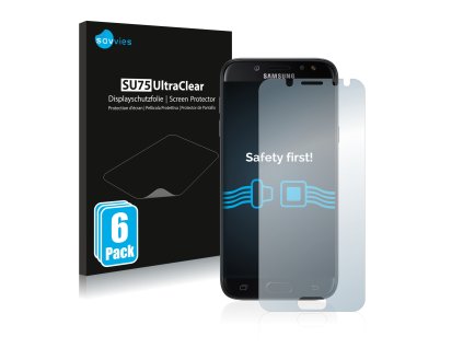 Samsung Galaxy J5 2017 típusú telefonhoz 6db-os Savvies SU75 kijelzőfólia