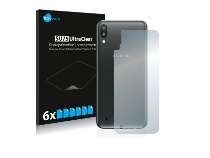 Samsung Galaxy M10 (Hátlapi) típusú telefonhoz 6db-os Savvies SU75 kijelzőfólia