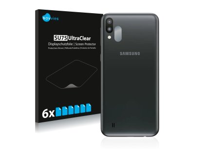 Samsung Galaxy M10 (Csak kamera) típusú telefonhoz 6db-os Savvies SU75 kijelzőfólia