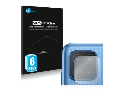 Samsung Galaxy M12 (Csak kamera) típusú telefonhoz 6db-os Savvies SU75 kijelzőfólia