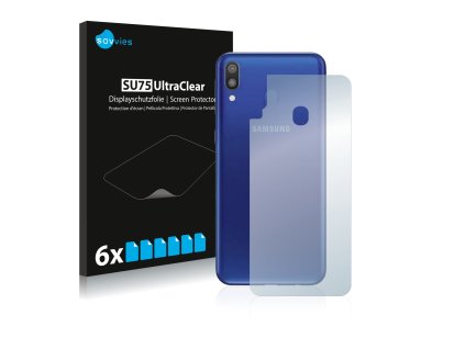 Samsung Galaxy M20 (Hátlapi) típusú telefonhoz 6db-os Savvies SU75 kijelzőfólia