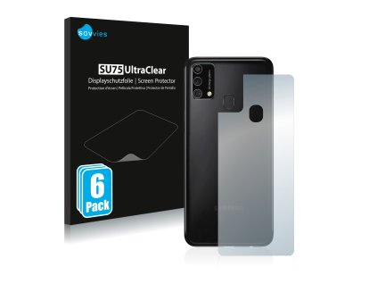 Samsung Galaxy M21s (Hátlapi) típusú telefonhoz 6db-os Savvies SU75 kijelzőfólia