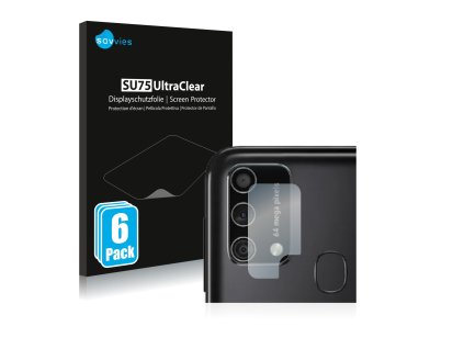 Samsung Galaxy M21s (Csak kamera) típusú telefonhoz 6db-os Savvies SU75 kijelzőfólia